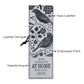 Make Yourself at Home in My Love Faux Leather Bookmark