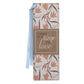 There Is a Time to Love Faux Leather Bookmark