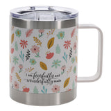 I Am Fearfully and Wonderfully Made Stainless Steel Camp Style Travel Mug