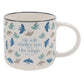 He Will Shelter You with His Wings Ceramic Mug