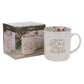 A Mother's Love Is Always in Bloom Floral Ceramic Mug