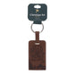 They Will Soar on Wings Like Eagles Faux Leather Keychain