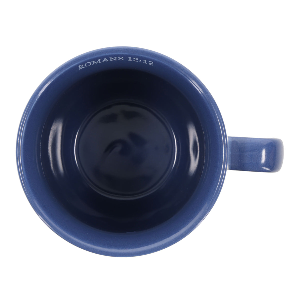 Hope Ceramic Mug with Blue Interior