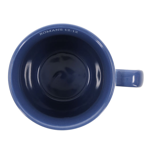 Hope Ceramic Mug with Blue Interior