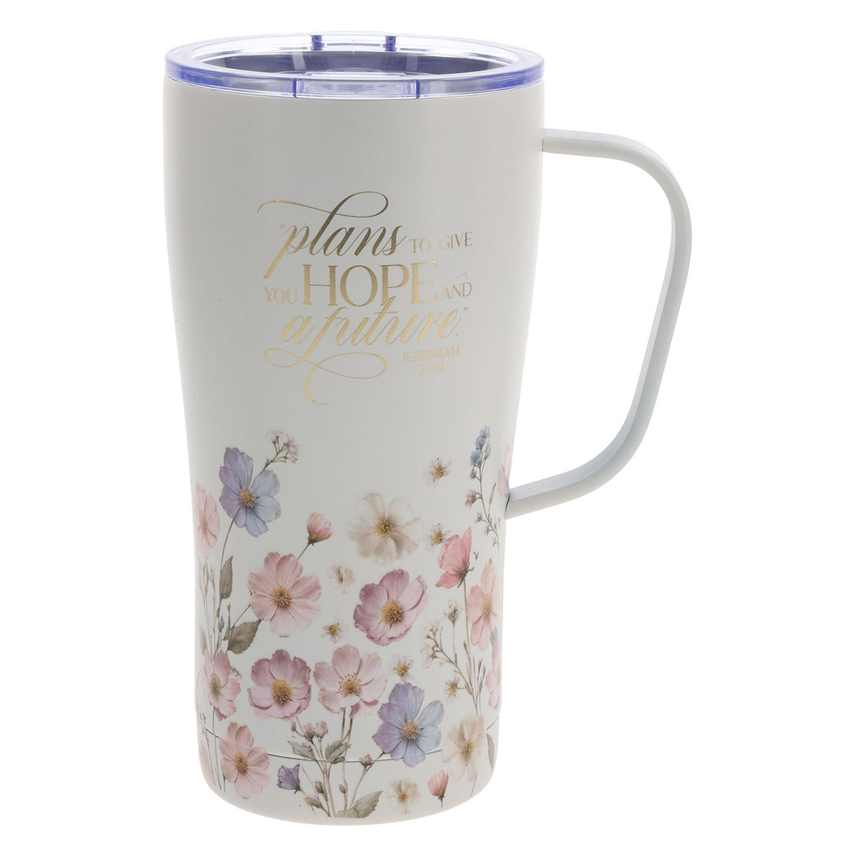 Travel Mug - Hope and a Future (Stainless Steel, with Handle)