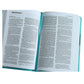 NIV Teal Imitation Leather Premium Gift Bible Red Letter Comfort Print