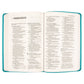 NIV Faux Leather Value Thinline Bible Teal Comfort Print