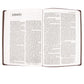 NIV Brown Faux Leather Value Thinline Bible Large Print (Comfort Print)