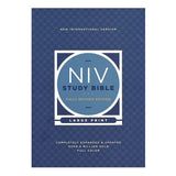 NIV Study Bible, Fully Revised Edition, Large Print, Red Letter (Comfort Print)(Hardcover)
