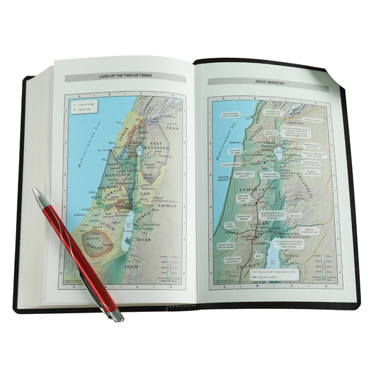 NIV Black Paperback Gift & Award Bible Red Letter Edition Comfort Print