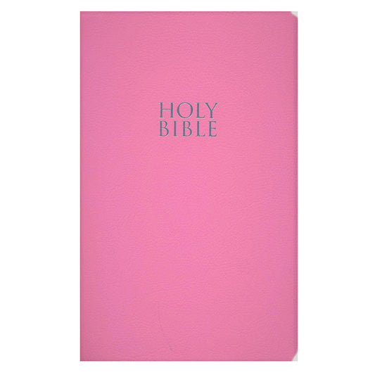 NIV Pink Paperback Gift & Award Bible Red Letter Edition Comfort Print