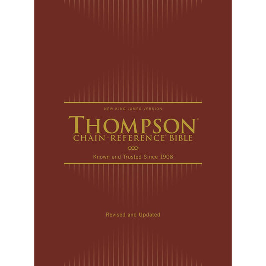 NKJV Thompson Chain-Reference Red Letter Bible (Comfort Print)(Hardcover)