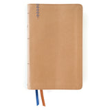 NIV Tan Imitation Leather Personal Size Student Bible Comfort Print 