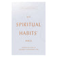 NIV Hardcover Spiritual Habits Bible Red Letter Comfort Print