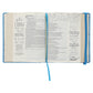NLT Blue Faux Leather Hardcover Inspire Bible