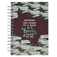 Between The Pages Of A Book Is A Lovely Place To Be Hardcover Wirebound Journal