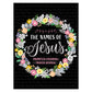 The Names of Jesus Prompted Coloring Prayer Journal (Paperback)