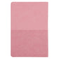 NLT Pink Pattern Faux Leather Standard Bible Thumb Indexed
