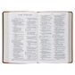 ESV Tan Brown Faux Leather Standard Bible