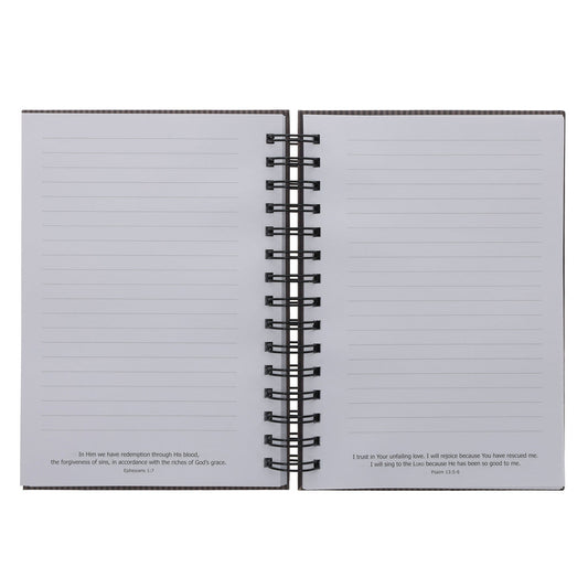 Seek the Lord & His Strength, Seek His Face Continually Hardcover Wirebound Journal