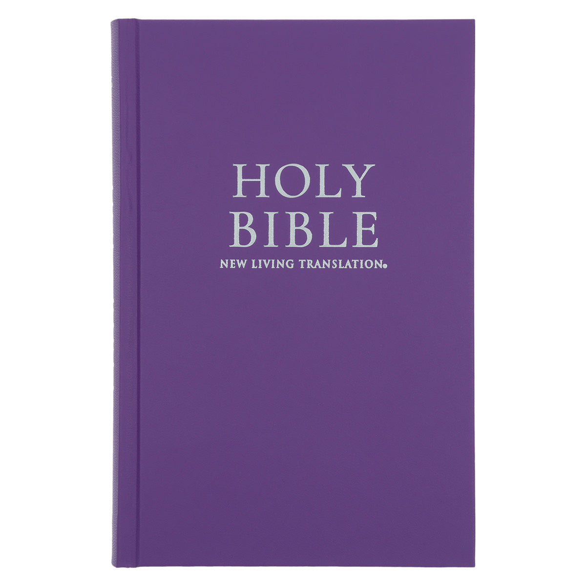 NLT Purple Hardcover Standard Bible