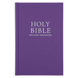 NLT Purple Hardcover Standard Bible