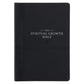 NLT Black Faux Leather Spiritual Growth Bible