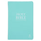 NLT Aquamarine Genuine Leather Flexcover Standard Bible