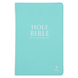 NLT Aquamarine Genuine Leather Flexcover Standard Bible