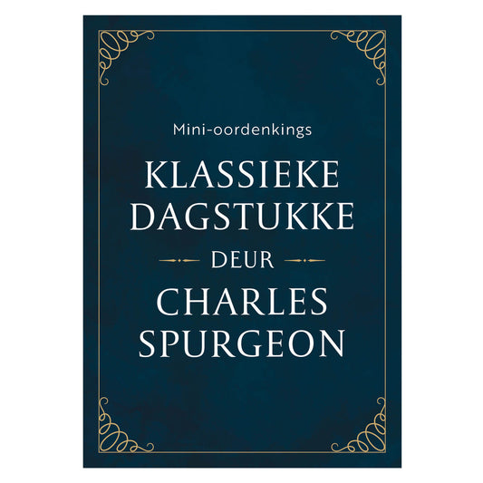 Mini-Oordenkings: Klassieke Dagstukke Deur Charles Spurgeon (Sagteband)