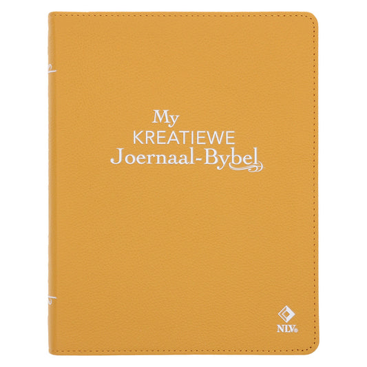 NLV Geel Egte Leer My Kreatiewe Joernaal-Bybel