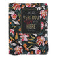 2027 18-Maande Dagbeplanner vir Vroue - Vertrou Altyd op die Here - Kunsleer met Rits
