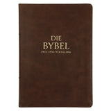 Afrikaans 1933/1953 Vertaling Bruin Kunsleer Bybel Grootdruk