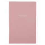 NKJV Pink Imitation Leather Gift & Award Bible Red Letter Comfort Print