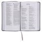 NKJV Deluxe Gift Bible Red Letter Gray (Comfort Print)(Imitation Leather)