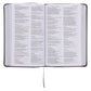 NKJV Deluxe Gift Bible Red Letter Gray (Comfort Print)(Imitation Leather)
