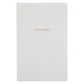 NKJV White Flexcover Imitation Leather Gift & Award Bible Red Letter Comfort Print
