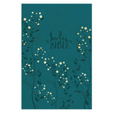 NKJV Aqua Imitation Leather Bible Giant Print