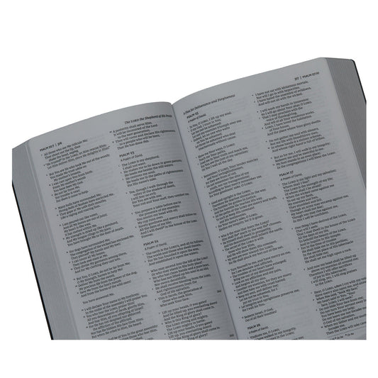 NKJV Holy Bible Soft Touch Edition Black (Comfort Print)(Imitation Leather)