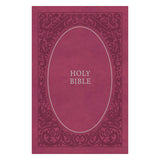 NKJV Holy Bible Soft Touch Edition Pink (Comfort Print)(Imitation Leather)