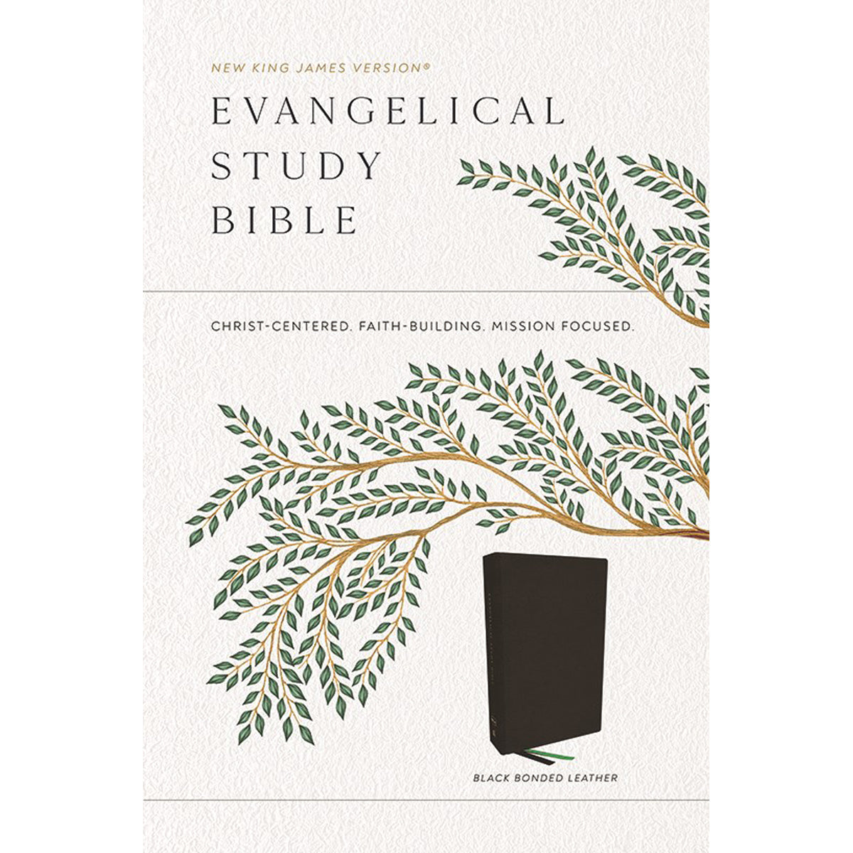 NKJV Evangelical Study Bible Black Comfort Print (Imitation Leather)