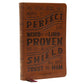 NKJV Personal Size Reference Bible Tan (Comfort Print)(Verse Art Cover)(Imitation Leather)