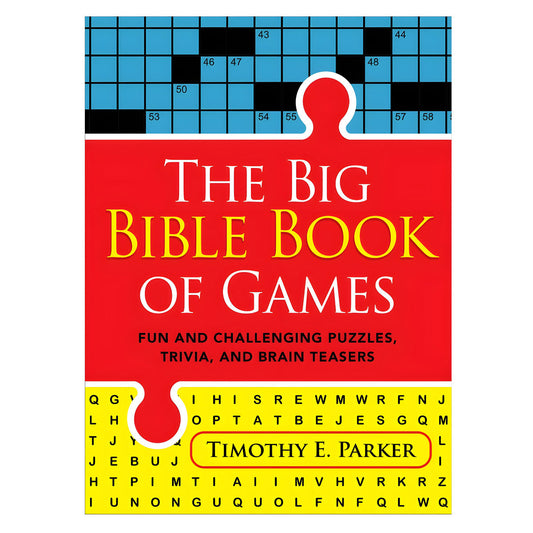 The Big Bible Book of Games: Fun & Challenging Puzzles, Trivia & Brain Teasers PB
