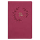 KJV Pink Imitation Leather Value Ultra Thinline Bible Comfort Print