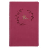 KJV Pink Imitation Leather Value Ultra Thinline Bible Comfort Print