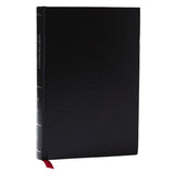 NKJV-NET Black Hardcover Parallel New Testament Red Letter Comfort Print 