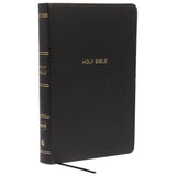 NKJV Black Imitation Leather Personal Size Reference Bible Giant Comfort Print