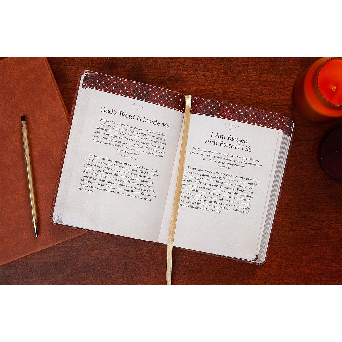 Daily Declarations Of Faith For Men (Imitation Leather)