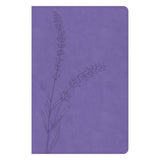 KJV Lavender Imitation Leather Personal Size Bible Giant Print Indexed