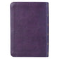 KJV Purple Faux Leather Compact Bible Large Print Red Letter